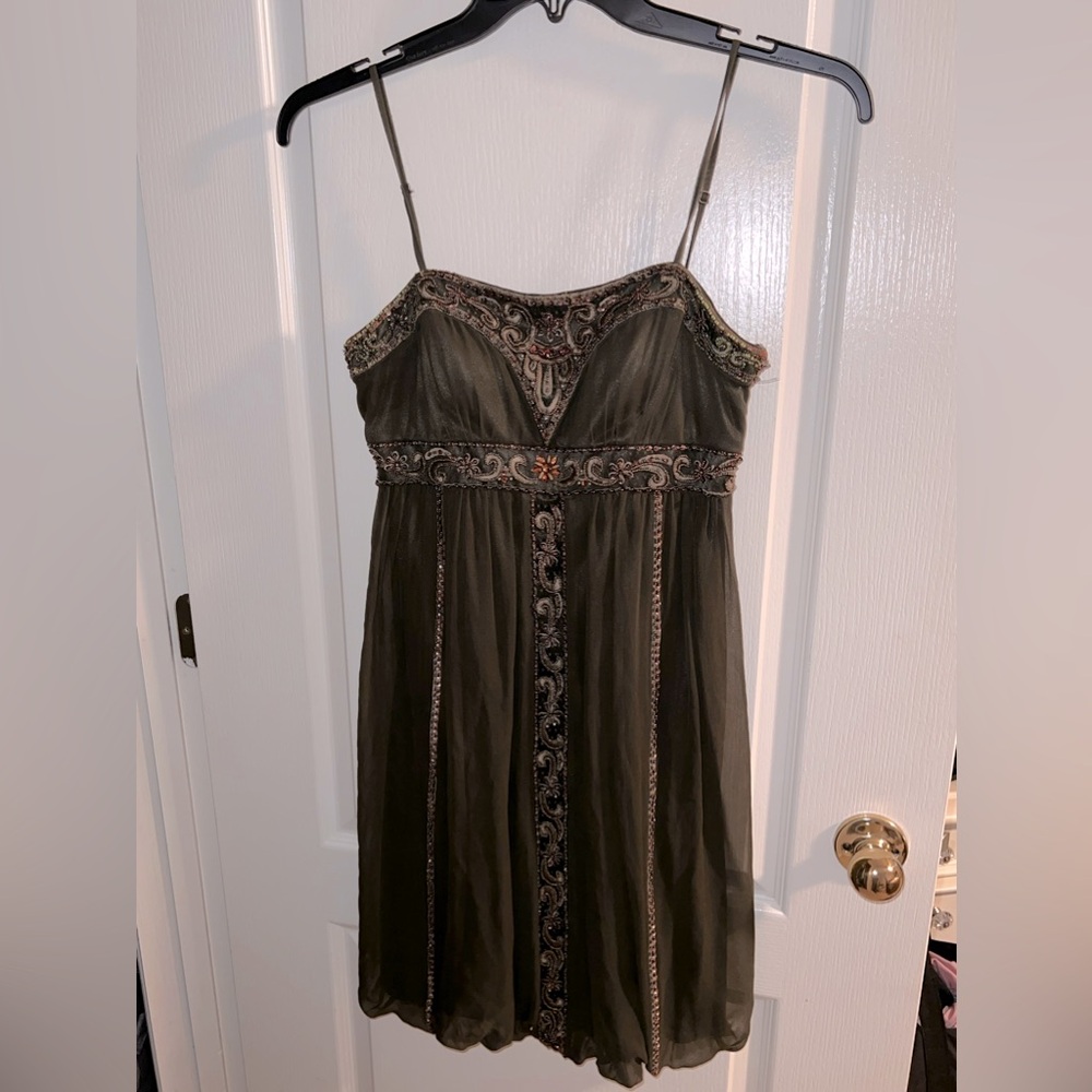 Sue Wong Nocturne Beaded Gown Sz 6
